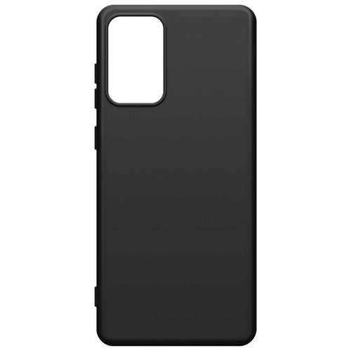 Накладка силиконовая BoraSCO Silicone Case Samsung Galaxy A20s матовая Black фото 