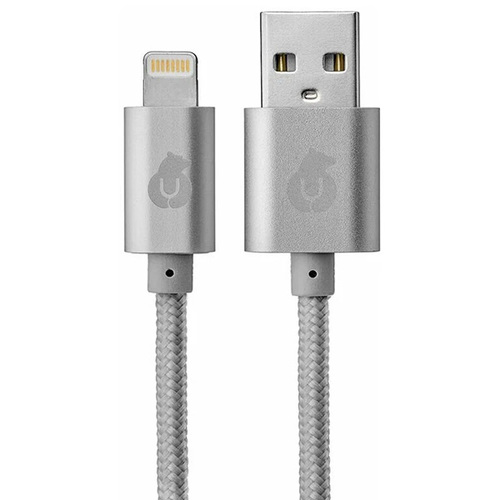 USB кабель uBear Cord Lightning Grey фото 