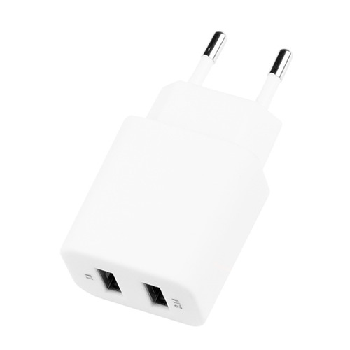 Сетевое зарядное устройство Deppa Prime Line 2USB 2100mAh White фото 
