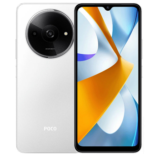 Телефон Poco C61 64Gb Ram 3Gb White фото 